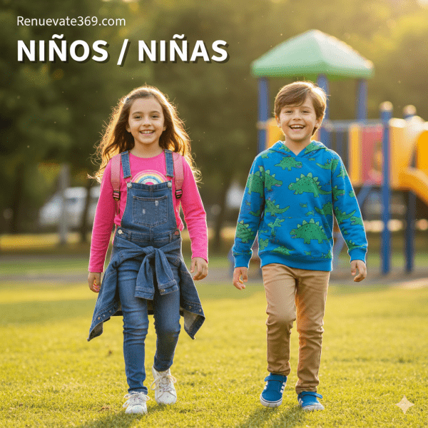 Niños y niñas